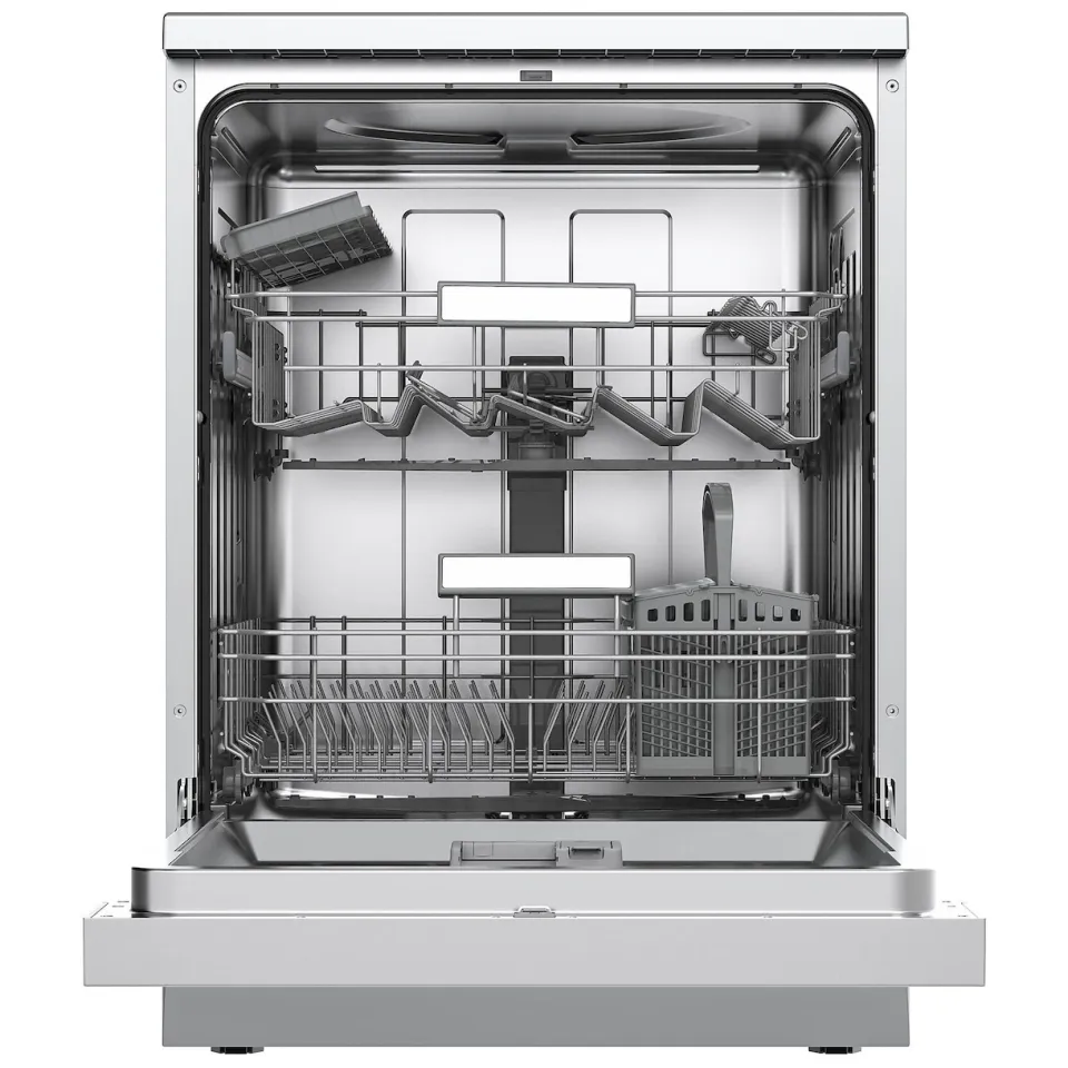 Inventum VVW6036AS vrijstaande vaatwasser zilver, foto 3