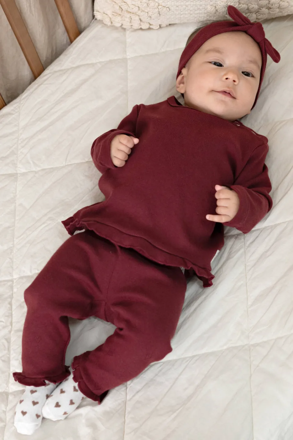 Feetje My Little Love longsleeve bordeaux, foto 3