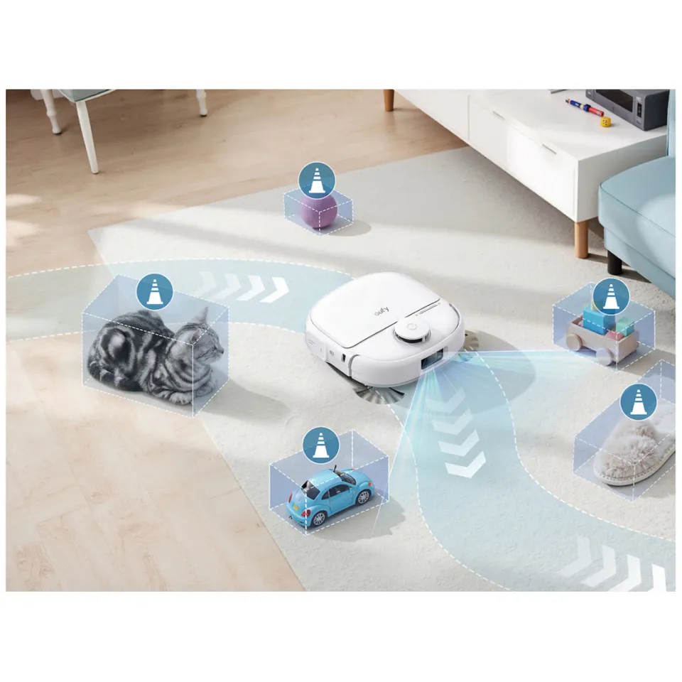 Eufy Omni C28 robotstofzuiger wit, foto 3