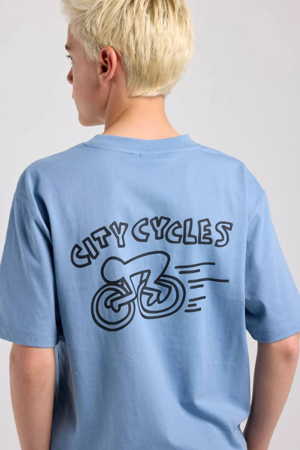 America Today T-shirt blauw, foto 6