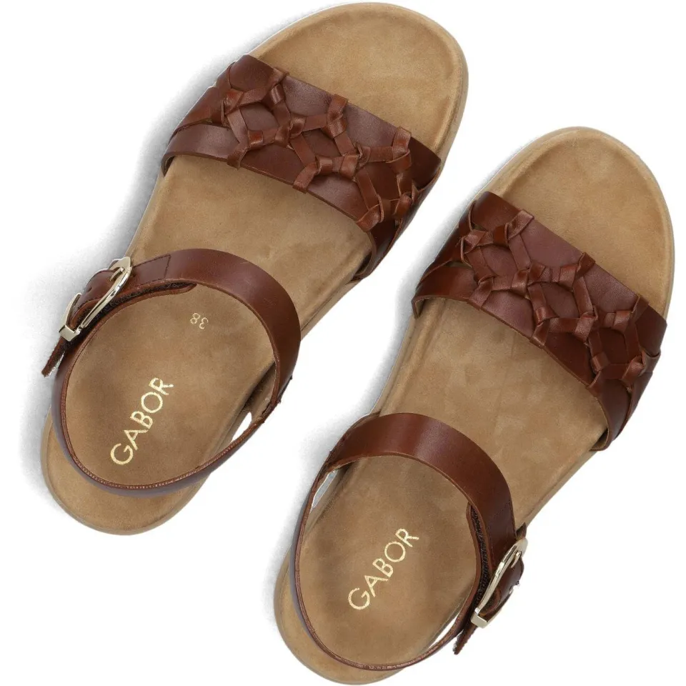 Gabor Sandalen 600 Bruin, foto 5