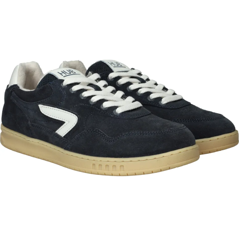 Hub Vancouver lage sneaker blauw, foto 3