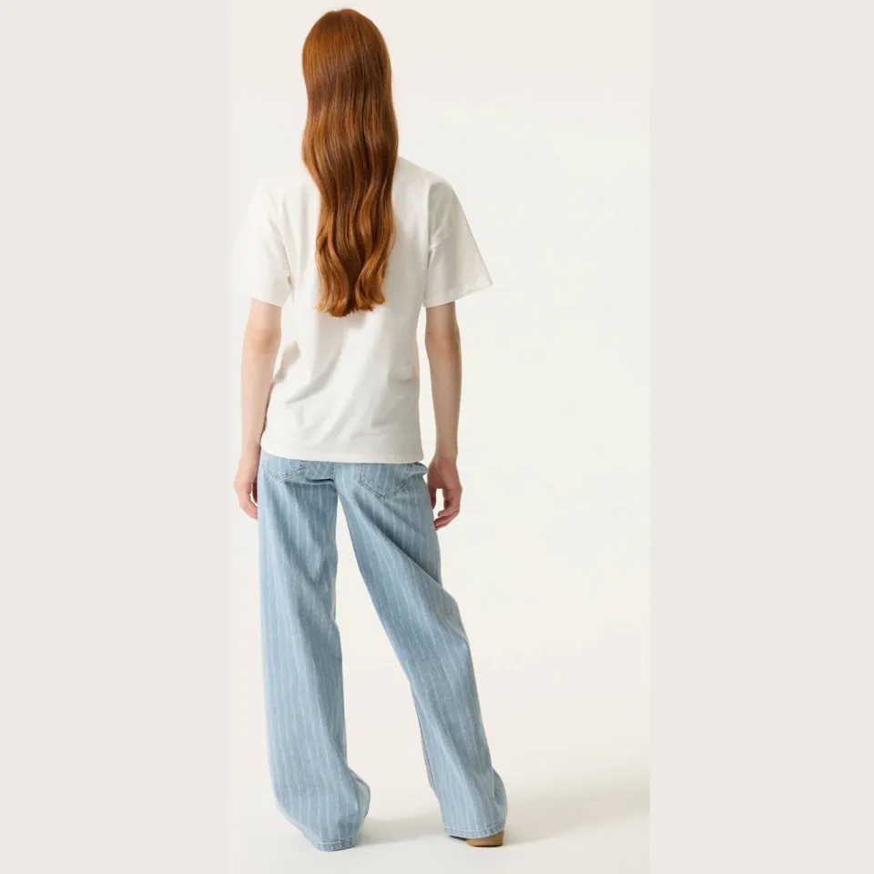 Garcia t-shirt ecru, foto 4