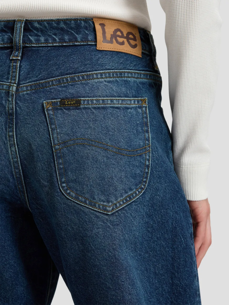 Lee barrel jeans - donkerblauw, foto 6