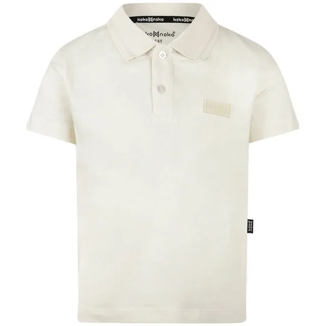 Koko Noko polo ecru Off white