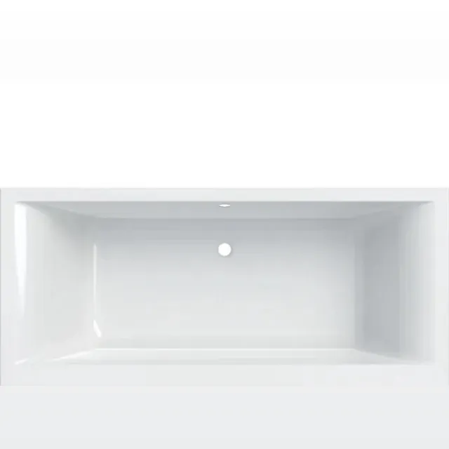 Geberit Renova Plan Duobad ligbad acryl 180 x 80 cm wit glanzend