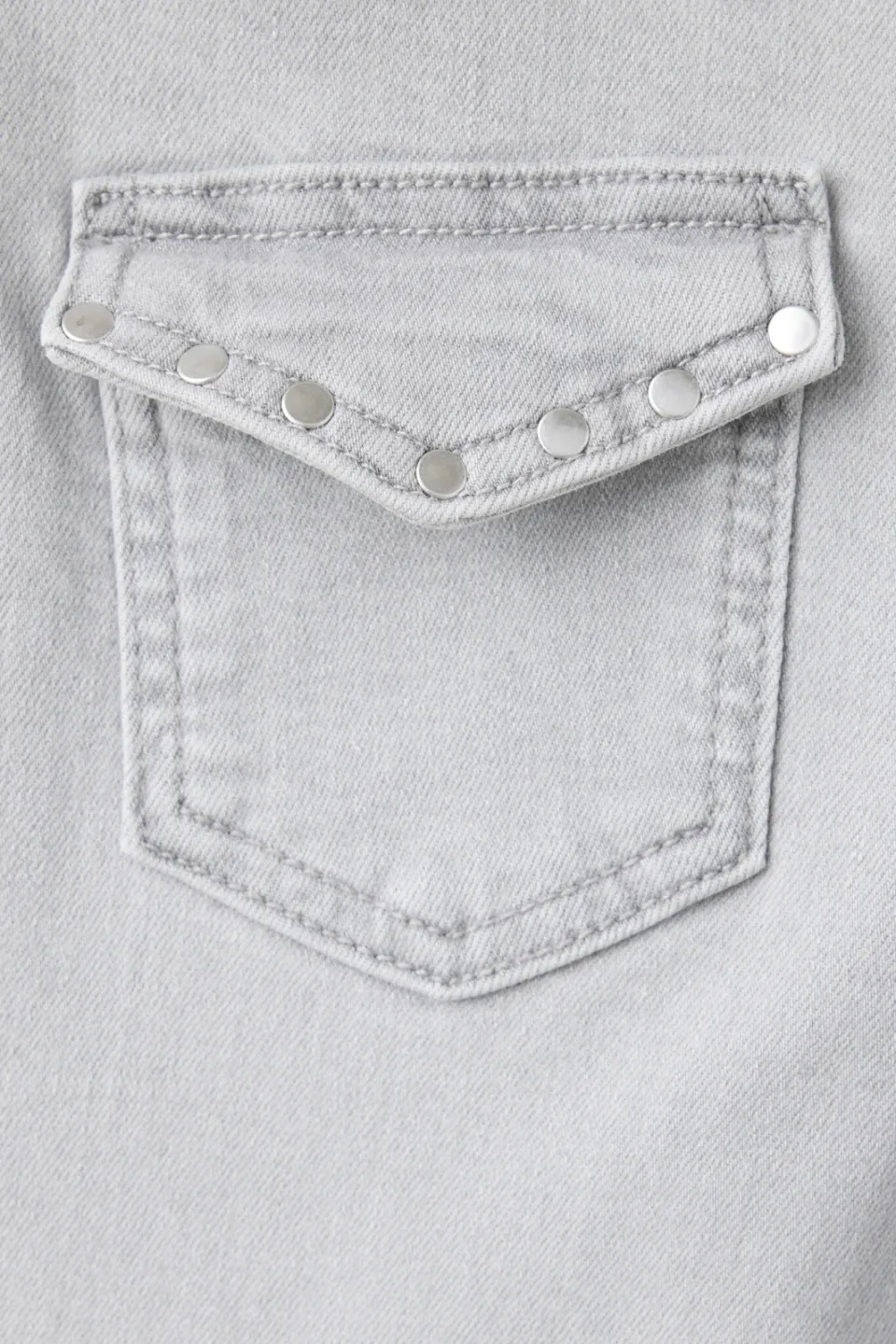 Mango TEEN flared jeans - changeant grijs, foto 7