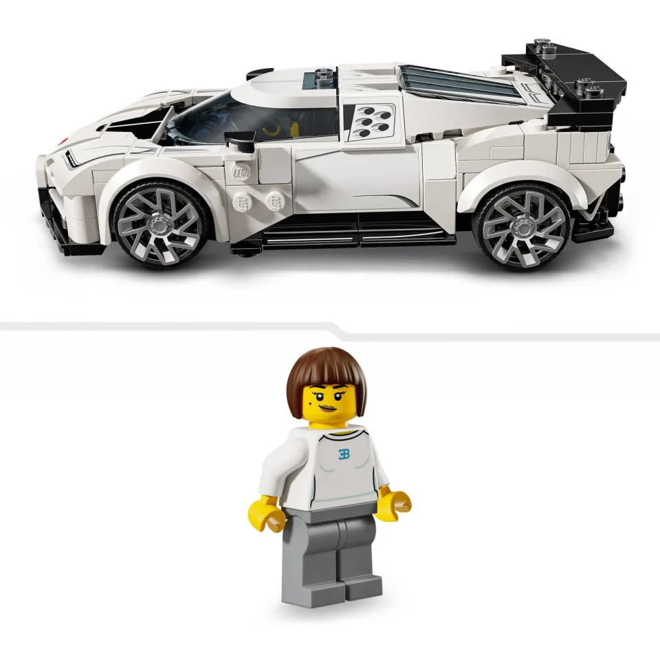 Lego Speed Champions Bugatti Centodieci hyper sportauto 77240, foto 4