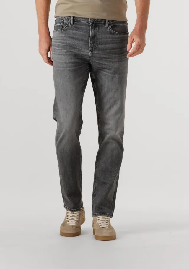 Cast Iron Heren Jeans Valver Regular - Donkergrijs