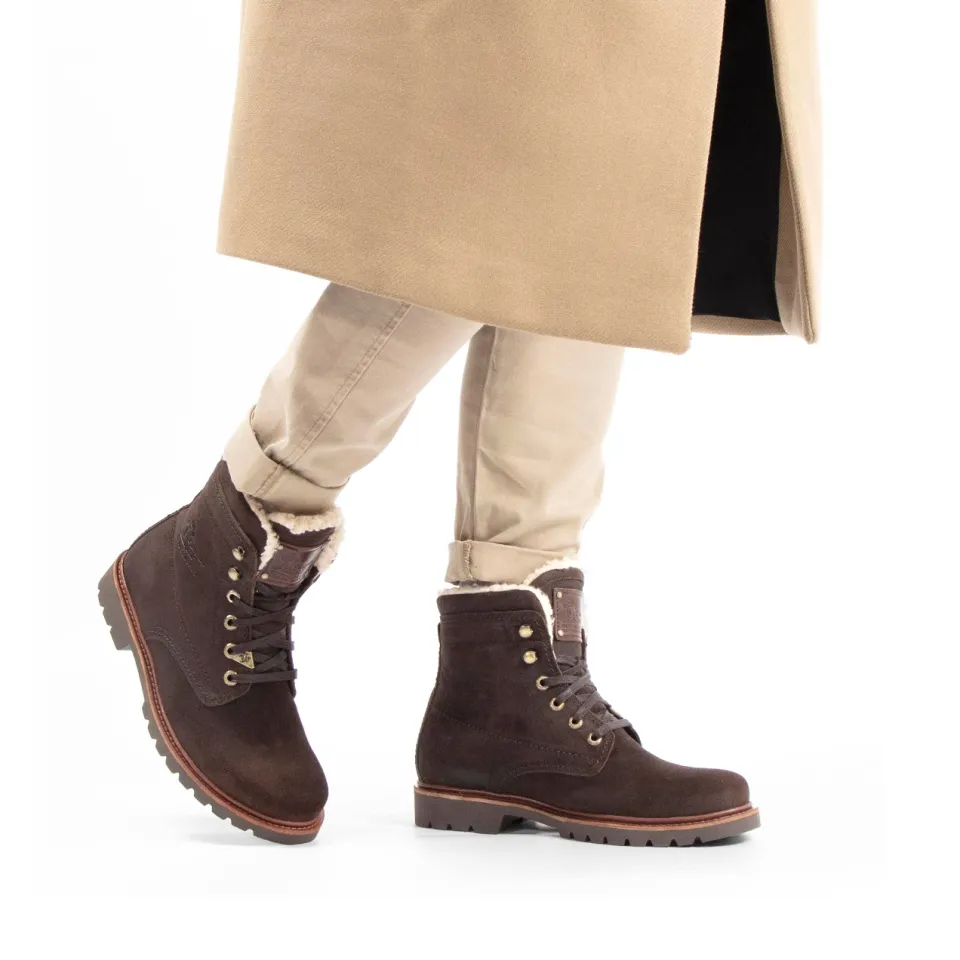 Panama Jack Aviator sneaker bruin, foto 4