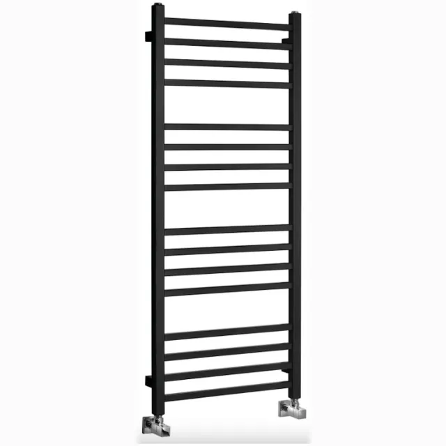 Sapho Designradiator Sapho Metro Recht 50x120 cm Mat Zwart