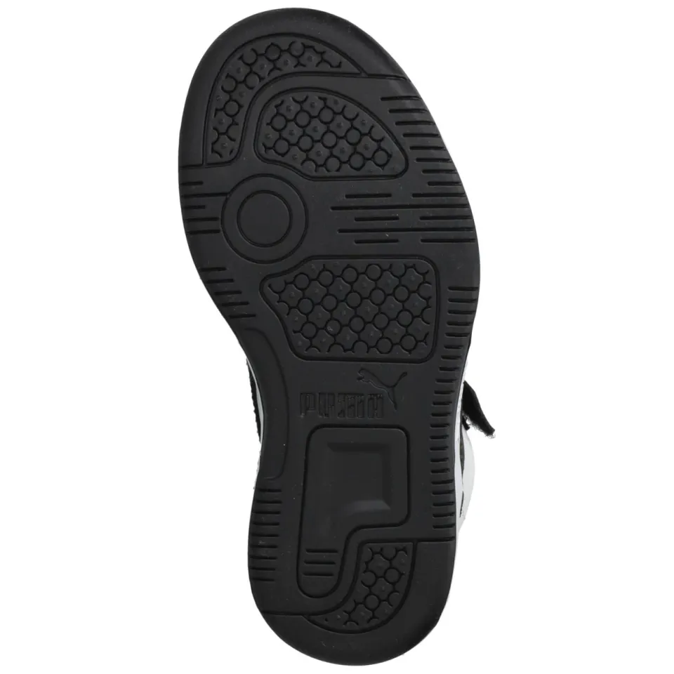 Puma Rebound Slam Mid hoge sneakers zwart wit, foto 6