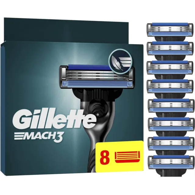 Gillette Mach3 Base scheermesjes, foto 2