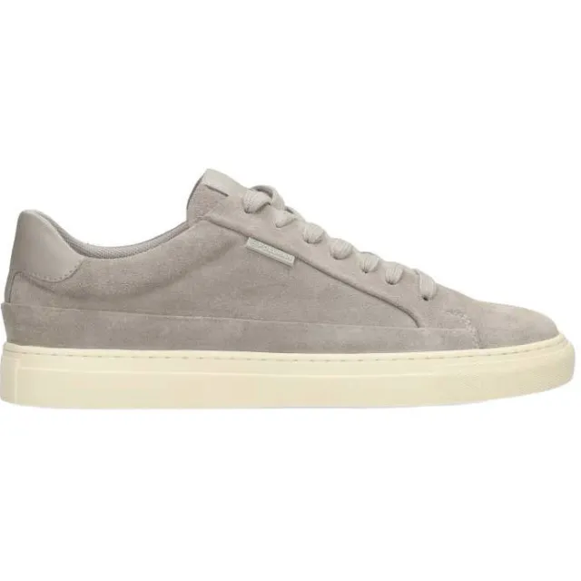 Poelman Nero suède sneakers grijs