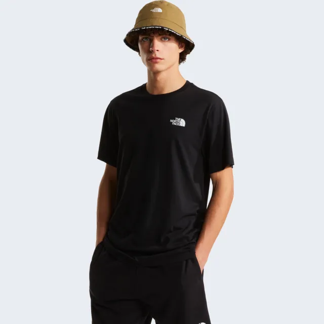 The North Face Mountain Sketch t-shirt zwart