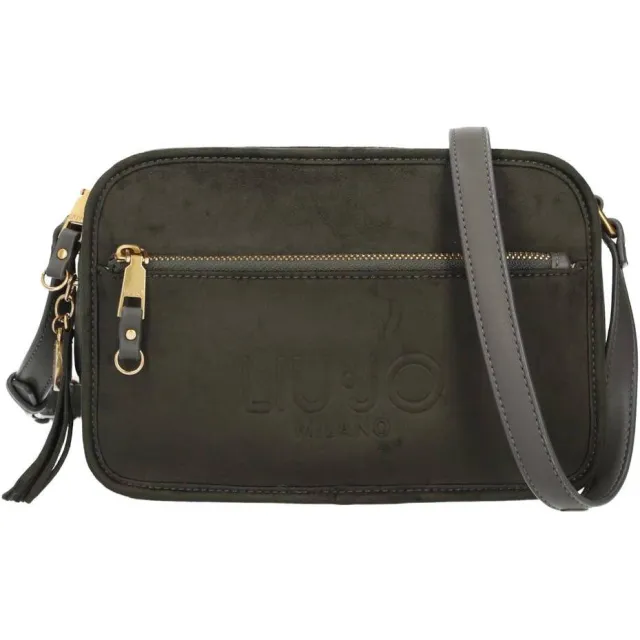 Liu Jo crossbody tas Ageni donkergroen