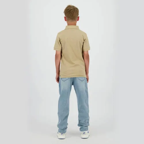 Raizzed pique polo zand, foto 5