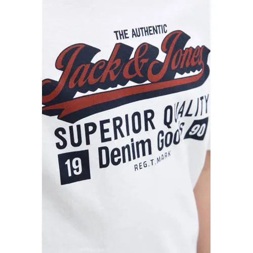 Jack & Jones Junior T-shirt wit, foto 5
