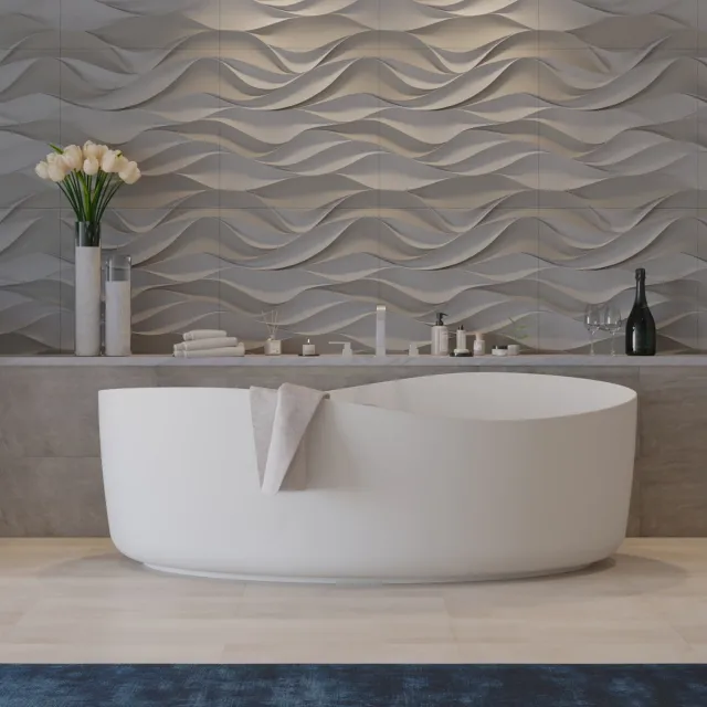 Ideavit Solidharmony vrijstaand ligbad mat wit