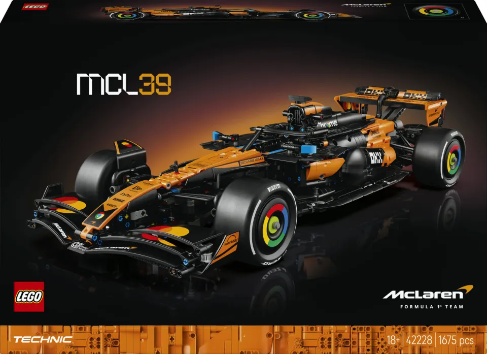 Lego Technic McLaren MCL39 F1 Auto Bouwpakket voor Volwassenen 42228, foto 4
