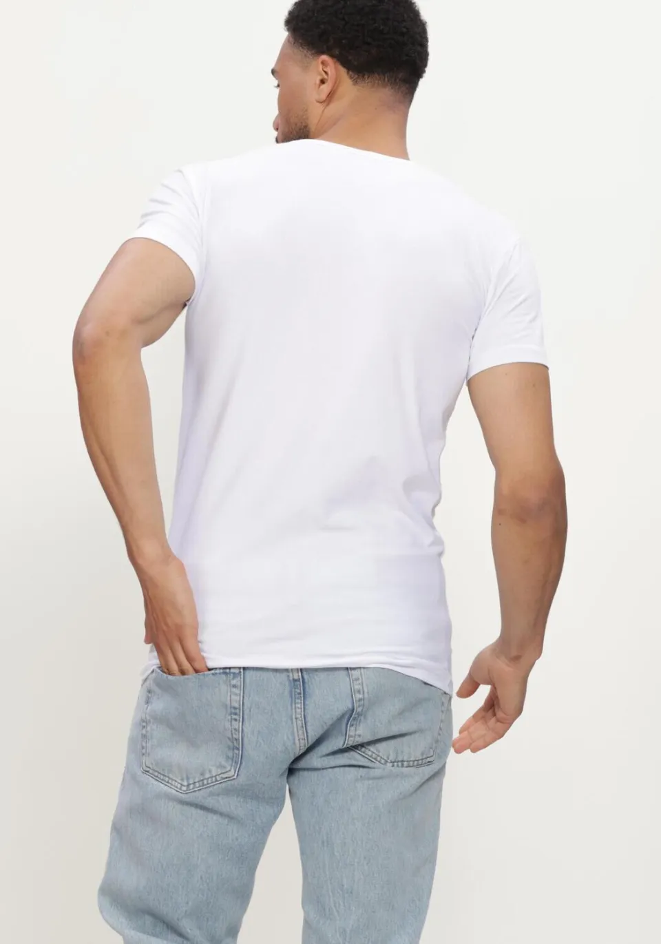 Alan Red Heren Polo's & T-shirts 6680 Ottawa - Wit, foto 3