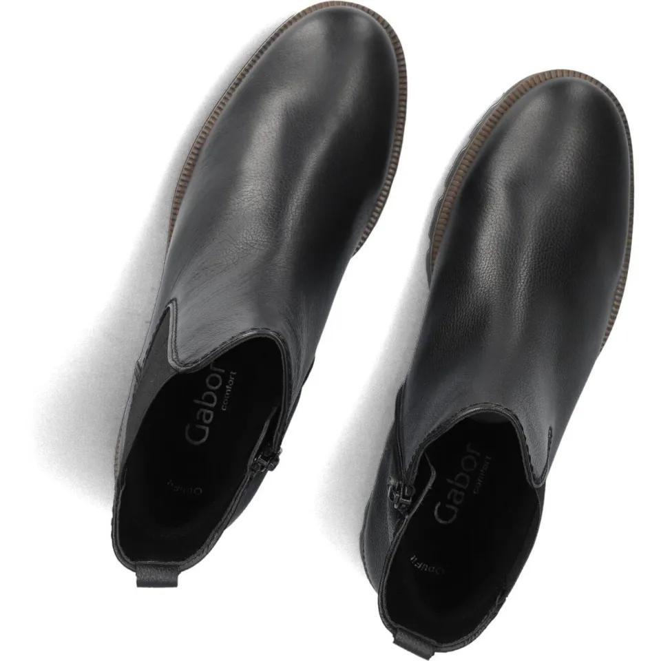 Gabor Boots 051 Zwart, foto 4