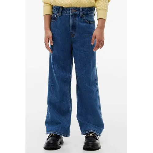 Tommy Hilfiger wide leg jeans - mediumblauw, foto 4