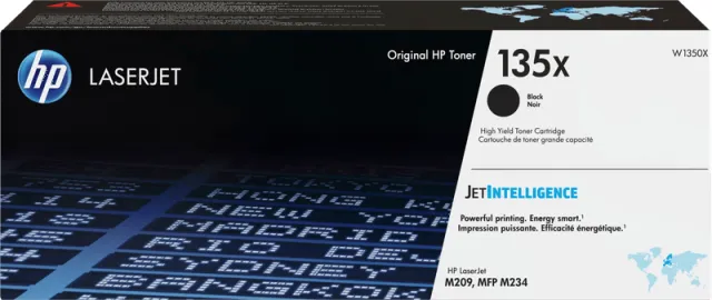 HP 135X LaserJet Toner Zwart (Hoge Capaciteit) Zwart XL