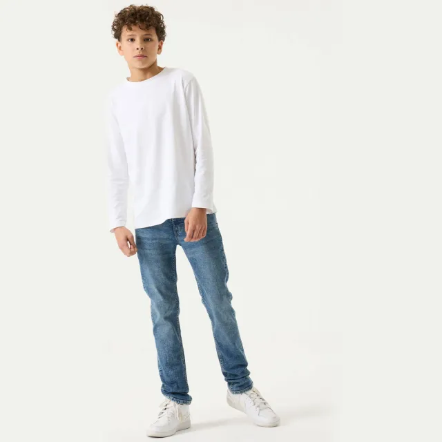 Garcia Tavio slim fit jeans - mediumblauw Medium blue denim