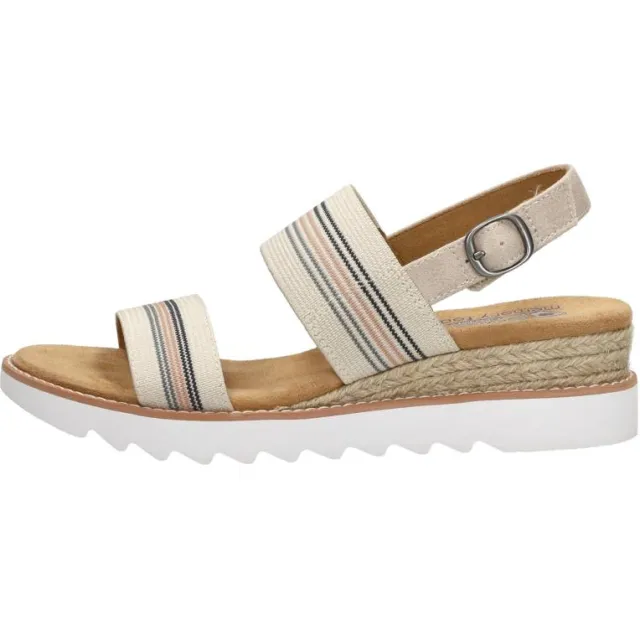 Skechers Desert Kiss Hi Tea Time sandalen beige, foto 2
