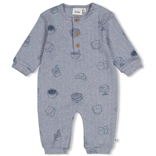 Feetje boxpak Breakfast Buddy - blauw Blauw/donkerblauw