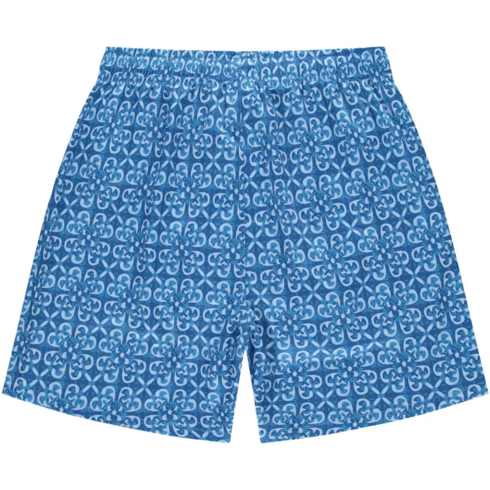 Cars zwemshort met all over print blauw, foto 3