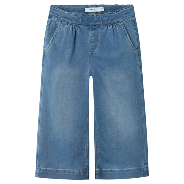 NAME IT MINI wide leg jeans NMFBELLA medium blue denim