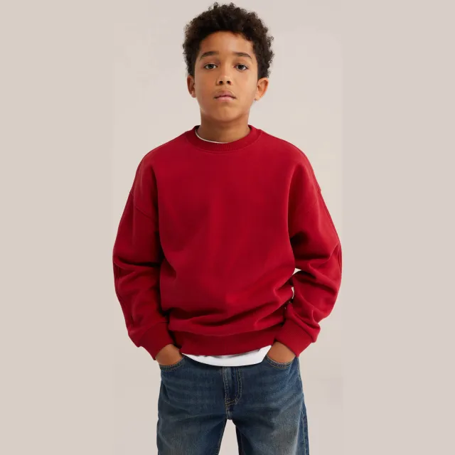 WE Fashion Blue Ridge sweater - rood