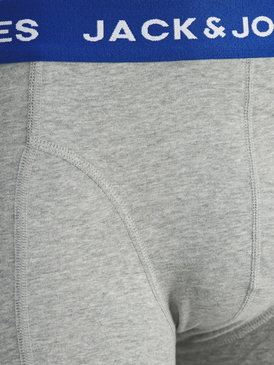 Jack & Jones boxershort JACSOLID (set van 10) grijs/donkerblauw/zwart, foto 3