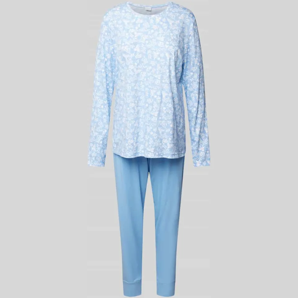 Mey Flower Meadow pyjama set lichtblauw, foto 2