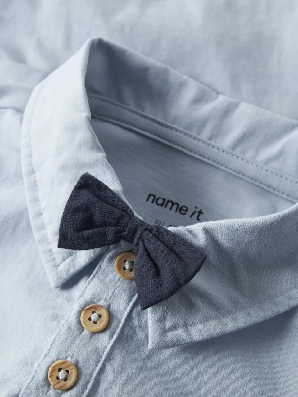 NAME IT BABY katoenen romper - lichtblauw, foto 3