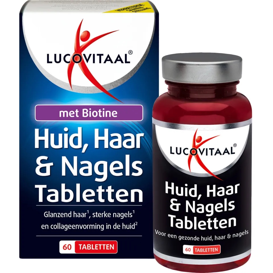 Lucovitaal Huid, Haar & Nagels Tabletten - 60 tabletten, foto 6