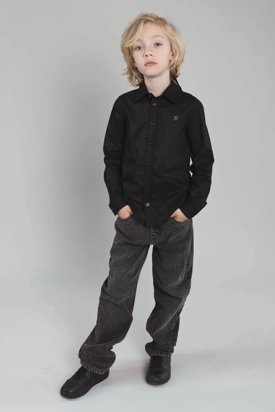 TYGO & vito casual overhemd - zwart, foto 3