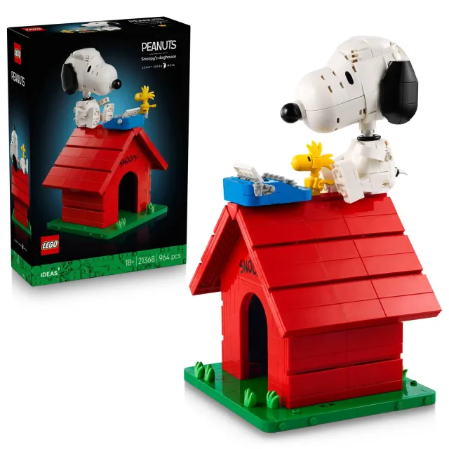 Lego IDEAS Peanuts: Snoopy's hondenhok 21368