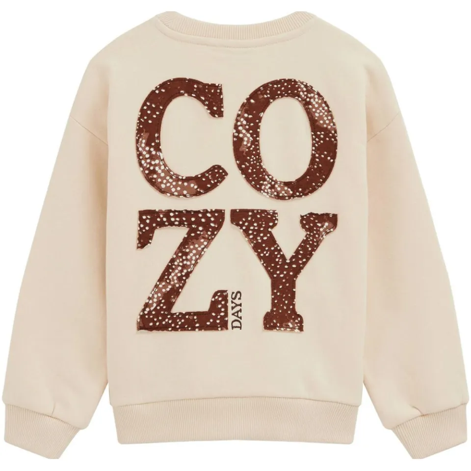 WE Fashion sweater met backprint - zand, foto 5