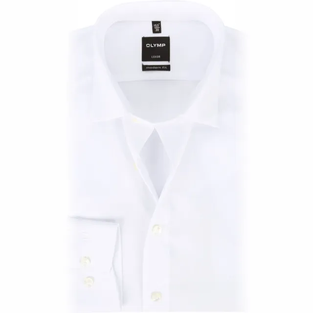 Olymp Luxor Modern Fit overhemd wit