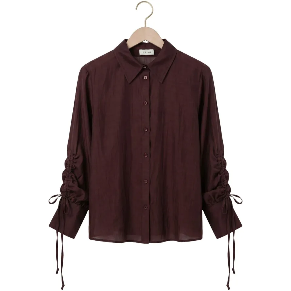 Aaiko blouse donkerrood, foto 2
