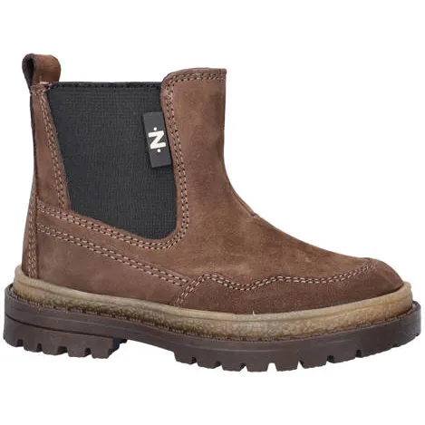Nelson Kids leren enkelboots met profielzool - bruin, foto 3