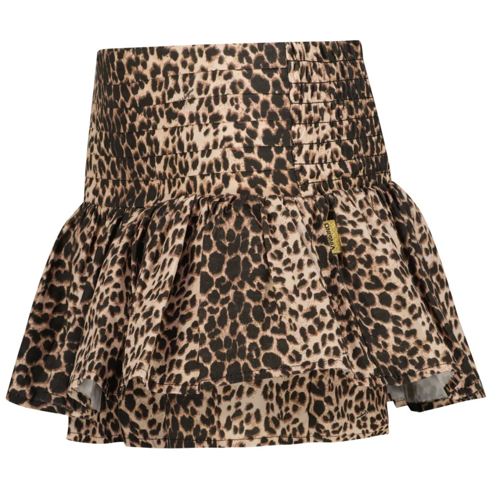Vingino skort met panterprint bruin, foto 4