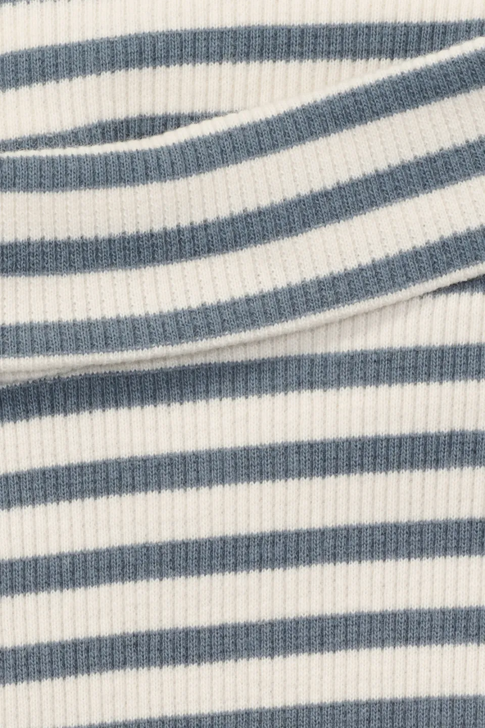 Noppies baby katoenen gestreepte babybroek blauw/ecru, foto 7