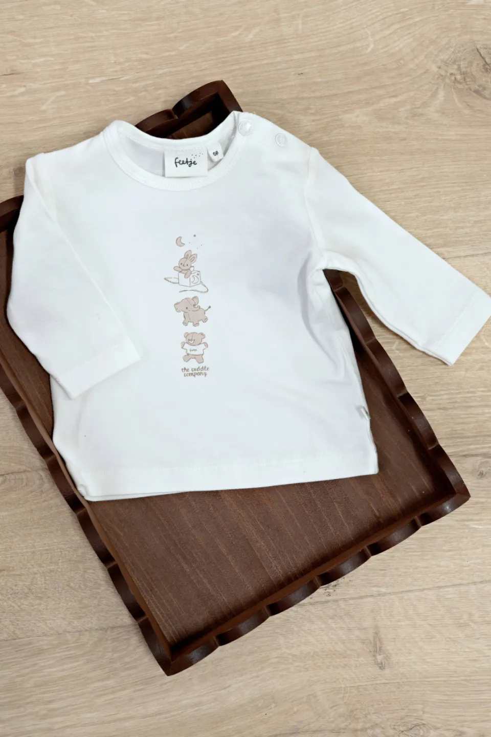 Feetje The Cuddle Company longsleeve ecru, foto 5