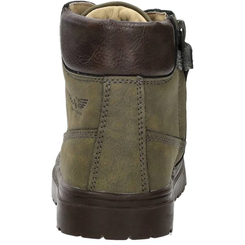 Shoesme hoge veterschoenen groen, foto 4