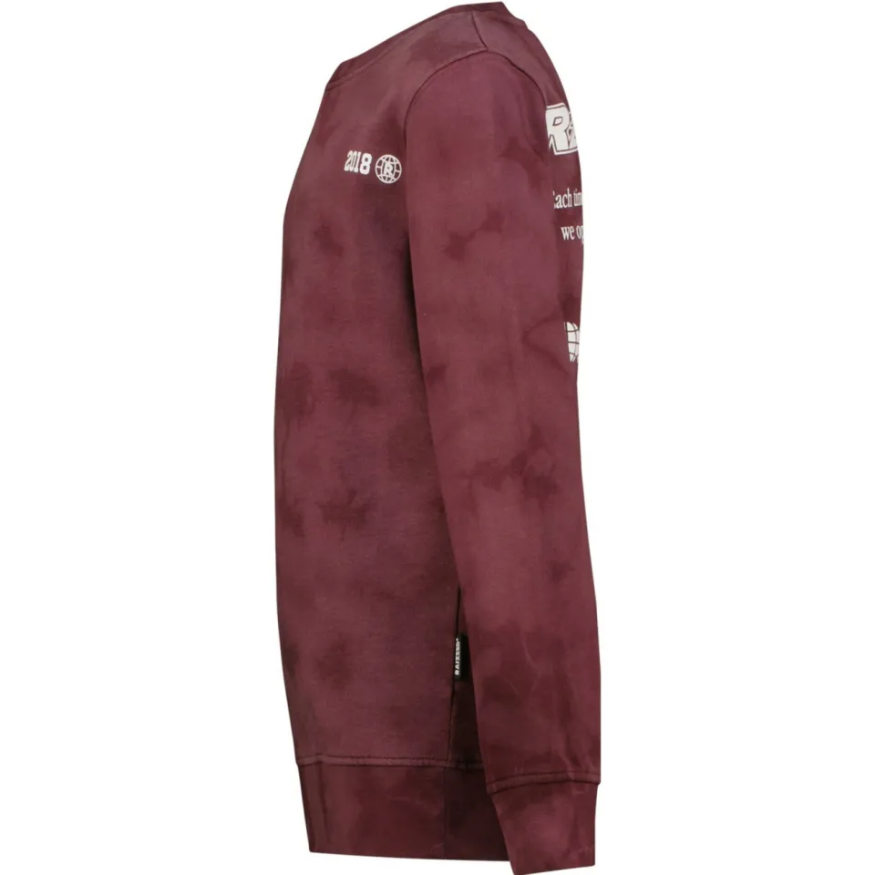 Raizzed sweater donkerrood, foto 3