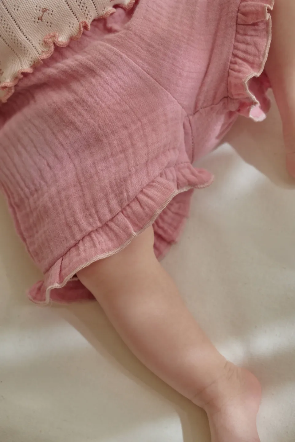 Little Dutch casual short roze, foto 6